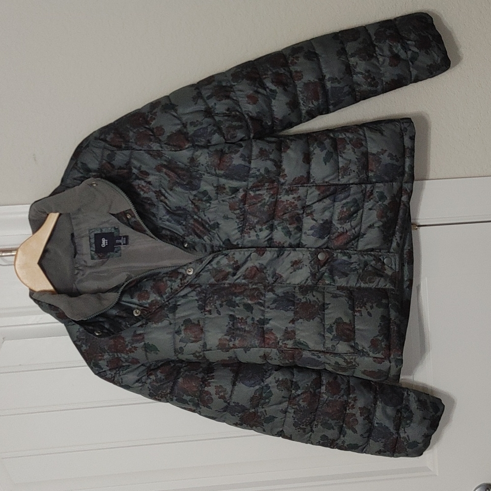 Gap Coat Flower Pattern Large - image 1